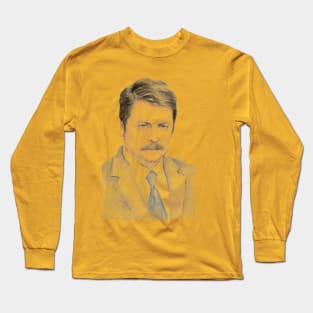 The Swanson Watercolor Long Sleeve T-Shirt